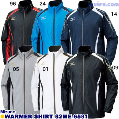 Mizuno/ウォーマーシャツ 32ME-6531 Mizuno/ウォーマーシャツ 32ME-6531