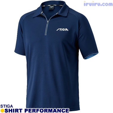 STIGA/シャツ パフォーマンス ネイビー STIGA/シャツ パフォーマンス ネイビー