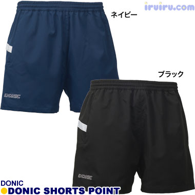 DONIC/DONIC ショーツ ポイント ブラック DONIC/DONIC ショーツ ポイント ブラック