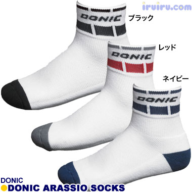 DONIC/DONIC ソックス アラッシオ レッド DONIC/DONIC ソックス アラッシオ レッド