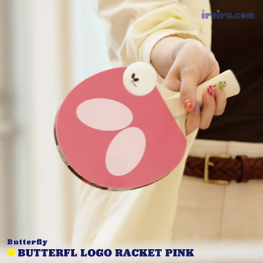 Butterfly/バタフライ ロゴラケット ピンク Butterfly/バタフライ ロゴラケット ピンク