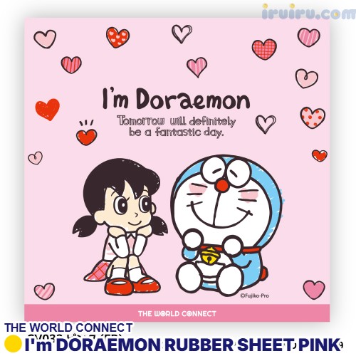 TWC/I'm DORAEMON 吸着ラバーシート ピンク