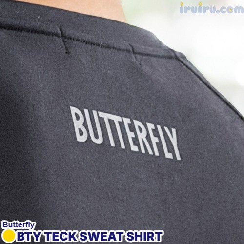 Butterfly/BTYテック・スウェットシャツ Butterfly/BTYテック・スウェットシャツ
