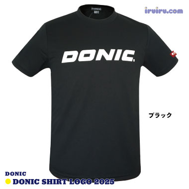 DONIC シャツ ロゴ2025 DONIC シャツ ロゴ2025
