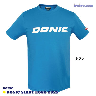 DONIC シャツ ロゴ2025 DONIC シャツ ロゴ2025