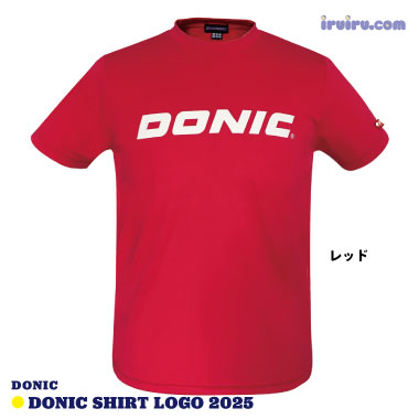 DONIC シャツ ロゴ2025 DONIC シャツ ロゴ2025