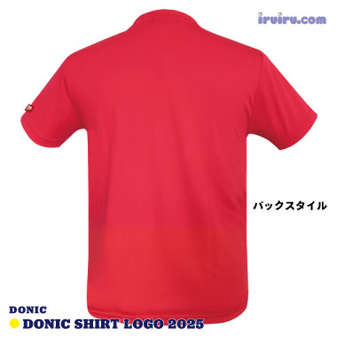 DONIC シャツ ロゴ2025 DONIC シャツ ロゴ2025