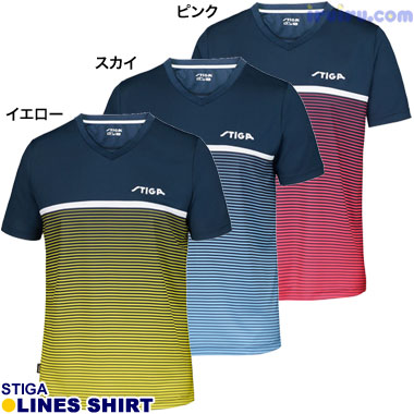 STIGA/ラインズシャツ STIGA/ラインズシャツ