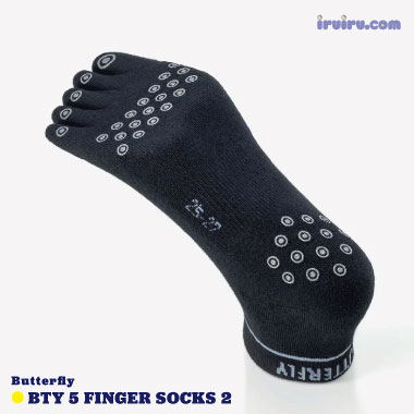 Butterfly/BTY・5本指ソックス2 Butterfly/BTY・5本指ソックス2